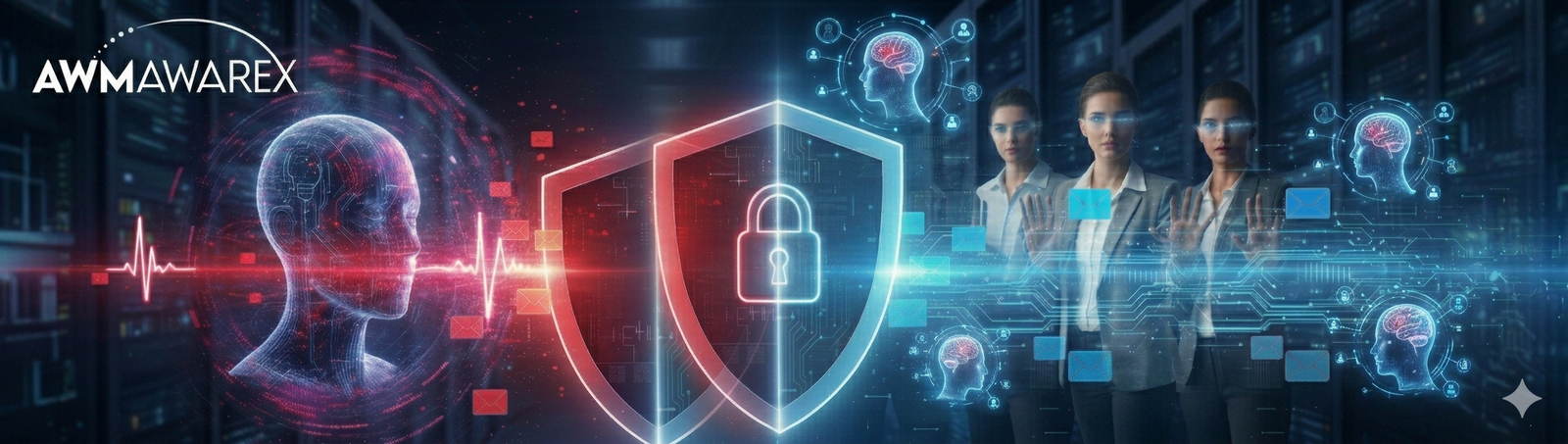 AWM E-Mail-Sicherheit: Ganzheitlicher Schutz durch Awareness und Technologie.