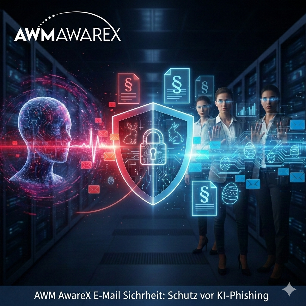 AWM AwareX E-Mail-Sicherheit und Mitarbeitersensibilisierung für effektiven Cyberschutz